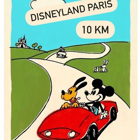 Cocon Familial Proche Disneyland Paris Quincy-Voisins Exterior photo